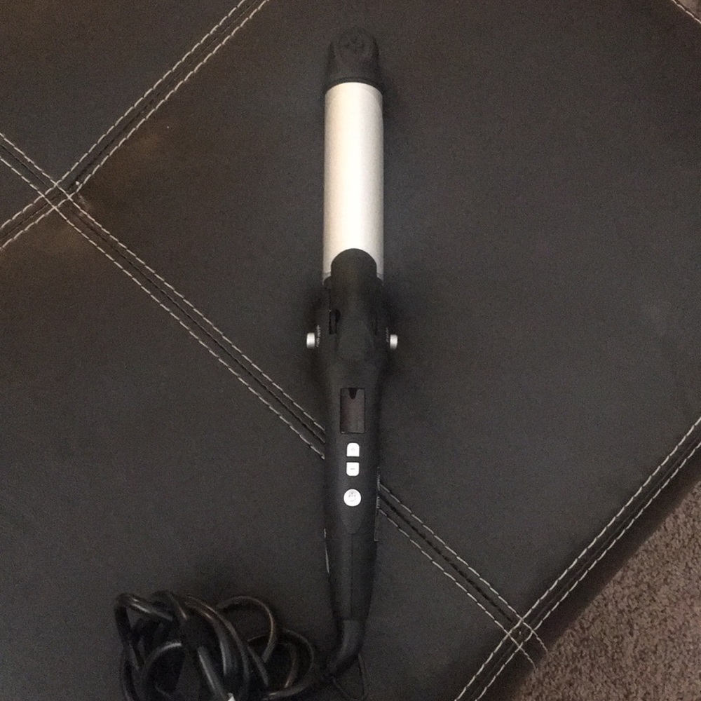 2 in 1 curling iron/straightener